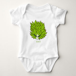 Tecknad illustration av bladslugga  t shirt