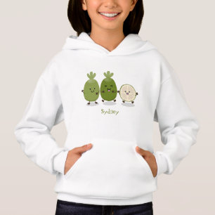 Tecknad illustration av Cute pineapple guava feijo T Shirt