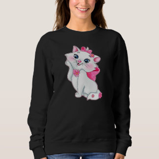Tecknad illustration av Marie den vita katten  T Shirt