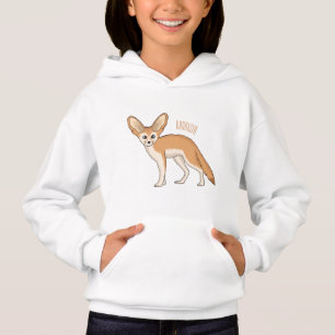 Tecknad illustration av ökenräv t shirt