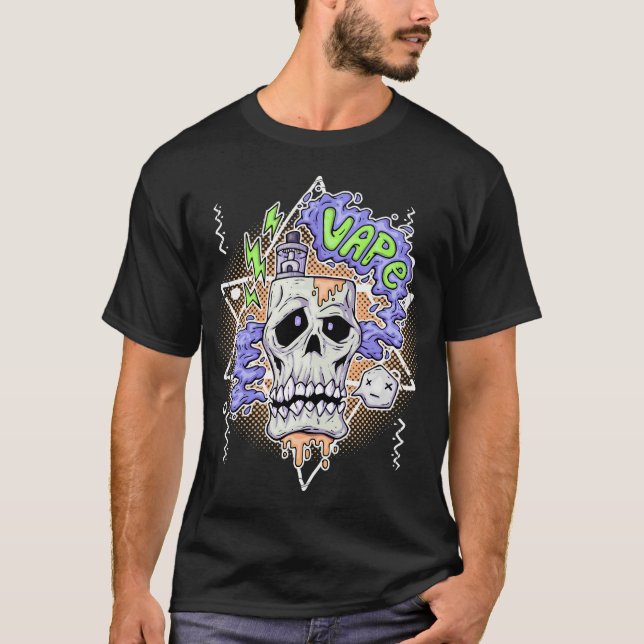 Tecknad isbjörn. t shirt (Framsida)