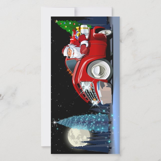 Tecknad jul lastbil (Framsida)