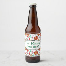 Tecknad jul Mönster