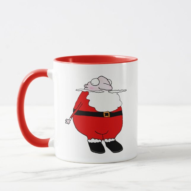 Tecknad Jultomten Mugg (Vänster)