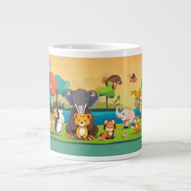 Tecknad Jumbo Mugg (Framsidan)