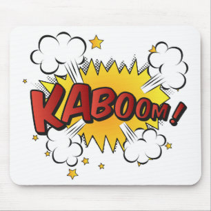 Tecknad Kaboom! Splat Musmatta