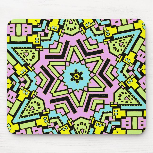 Tecknad Kaleidoskop 04 Musmatta (Framsidan)