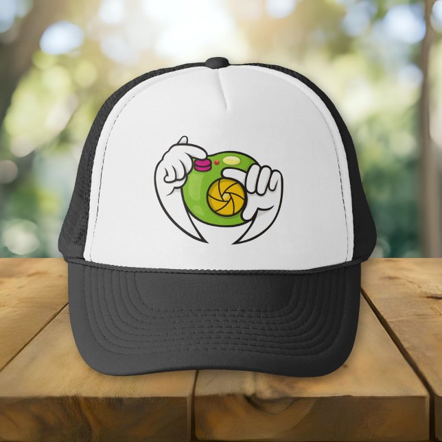 Tecknad kamera keps (Skapare uppladdad)