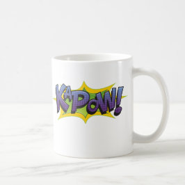 Tecknad KaPow! Kaffemugg