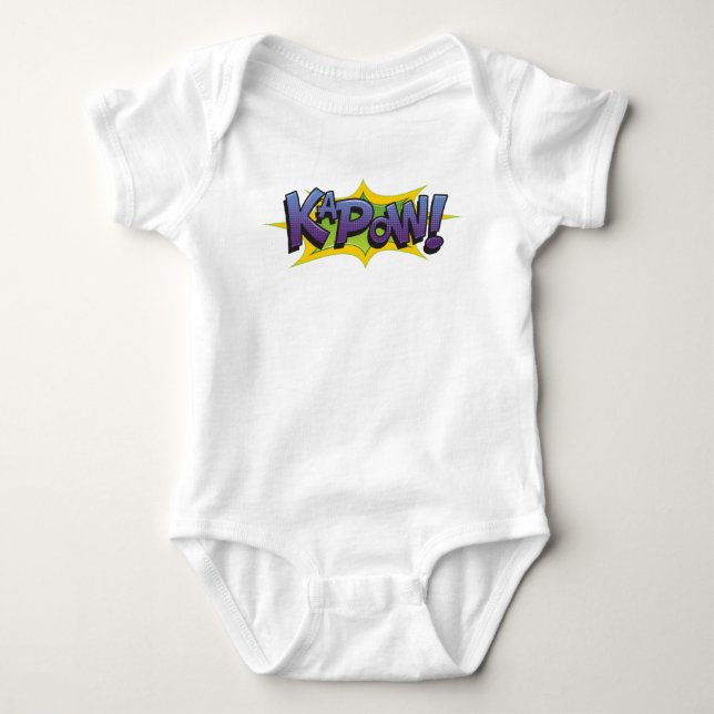 Tecknad KaPow! T-shirt (Framsida)