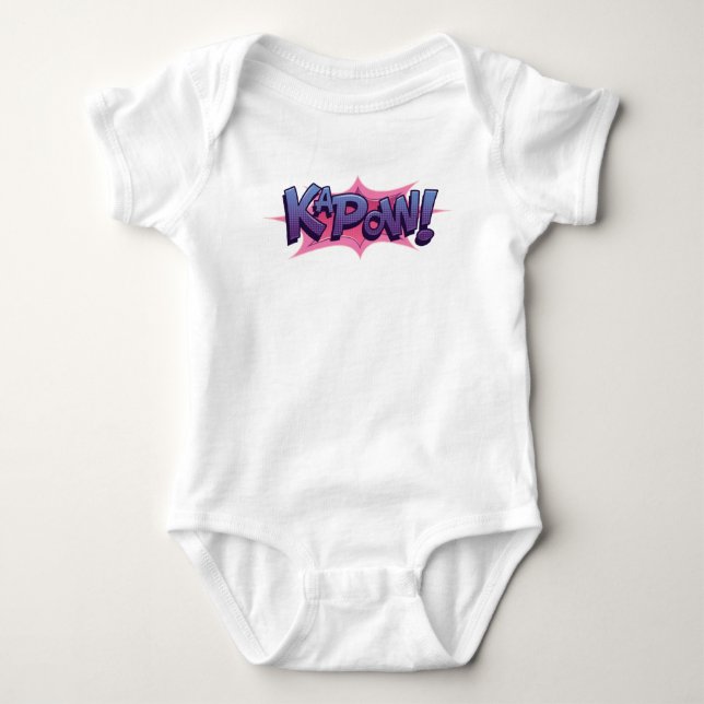 Tecknad KaPow! Tee Shirt (Framsida)