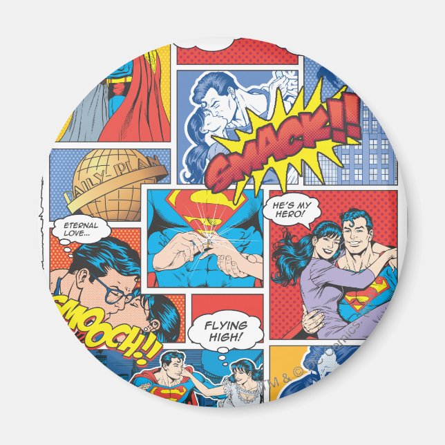 TECKNAD KÄRLEK - FÄRG MAGNET (Framsidan)