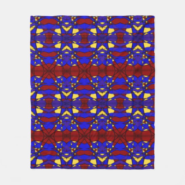 Tecknad Kärlek Fleecefilt (Framsidan)