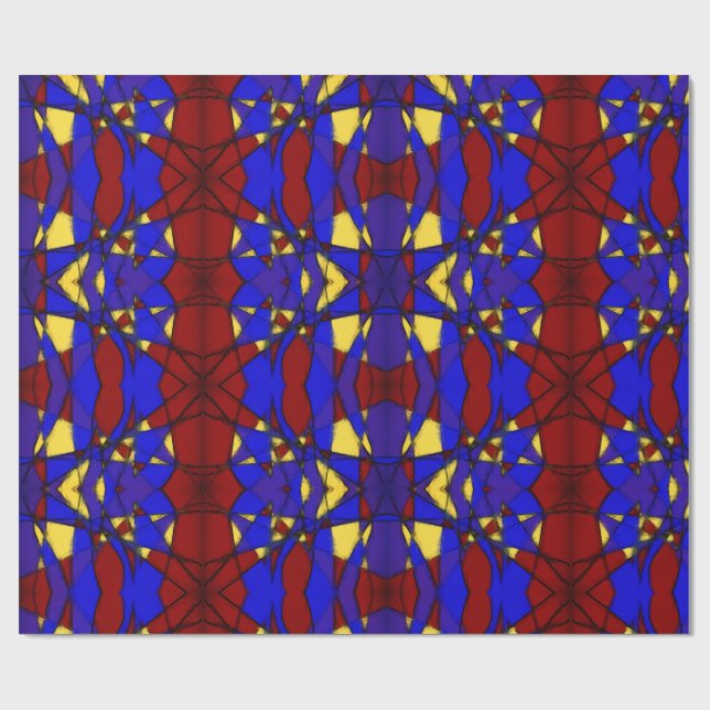 Tecknad Kärlek Presentpapper (Platt)