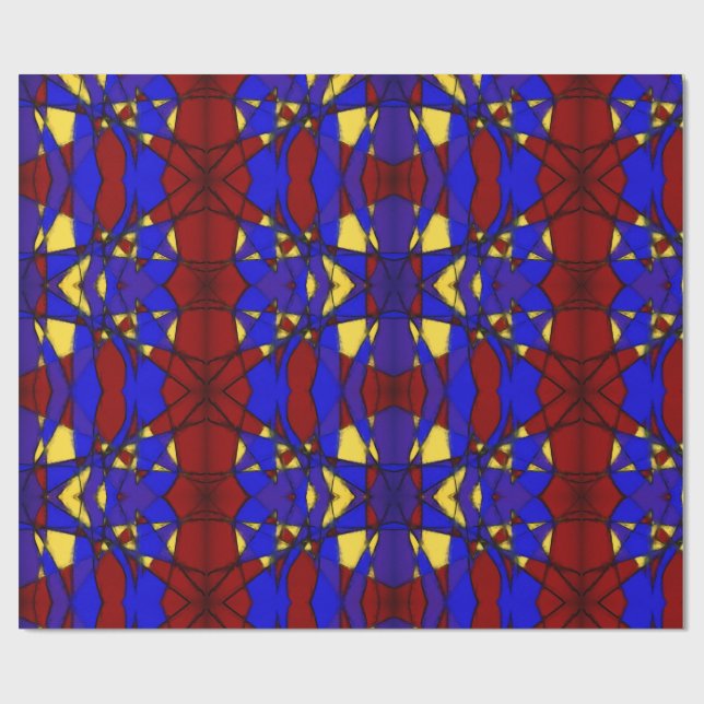 Tecknad Kärlek Presentpapper (Platt)