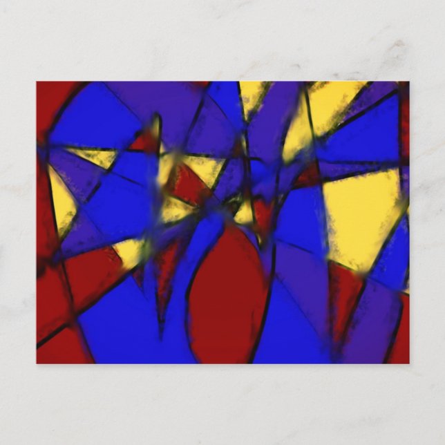 Tecknad Kärlek Vykort (Framsida)