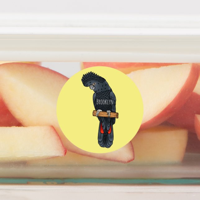 Tecknad Klistermärke (Påsatt)