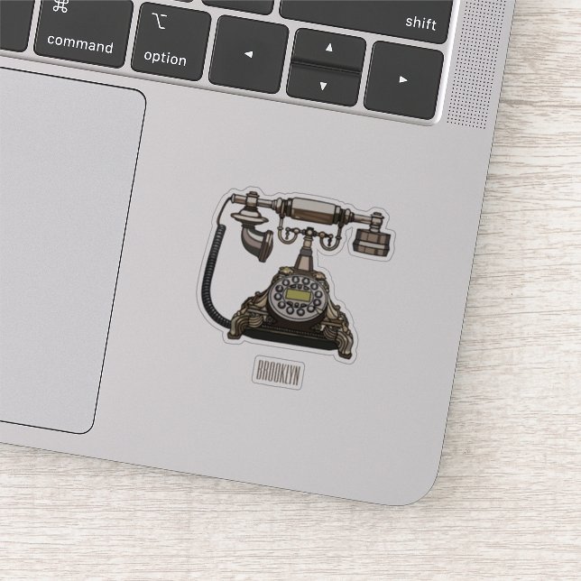 Tecknad Klistermärken (Detalj)