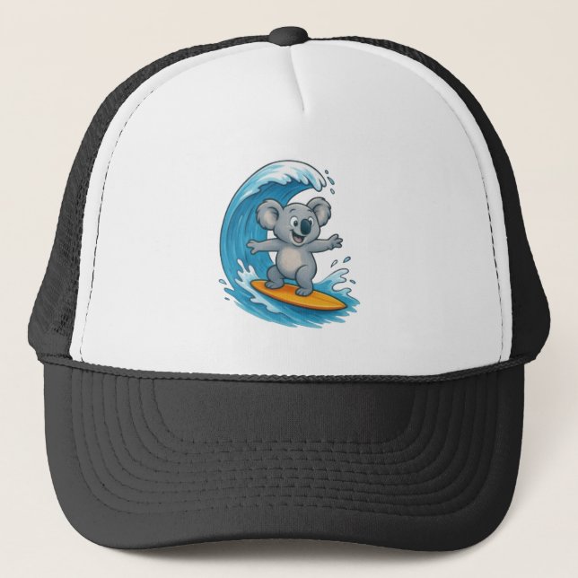 Tecknad Koala Bear Hat Keps (Framsida)