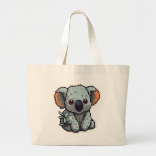 TECKNAD KOALA BEAR JUMBO TYGKASSE