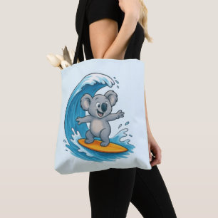 Tecknad Koala Bear Tygkasse