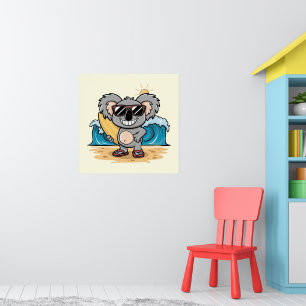 Tecknad Koala Poster