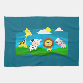 Tecknad Kökshandduk