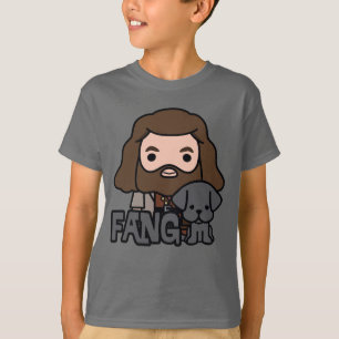 Tecknad konst av Hagrid och Fang Tröja