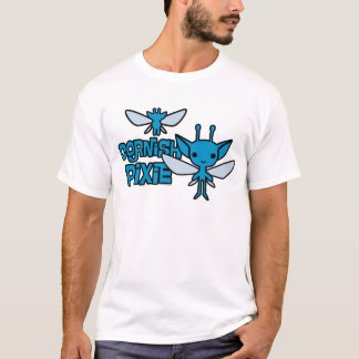 Tecknad konst Cornish Pixie Karaktär T Shirt
