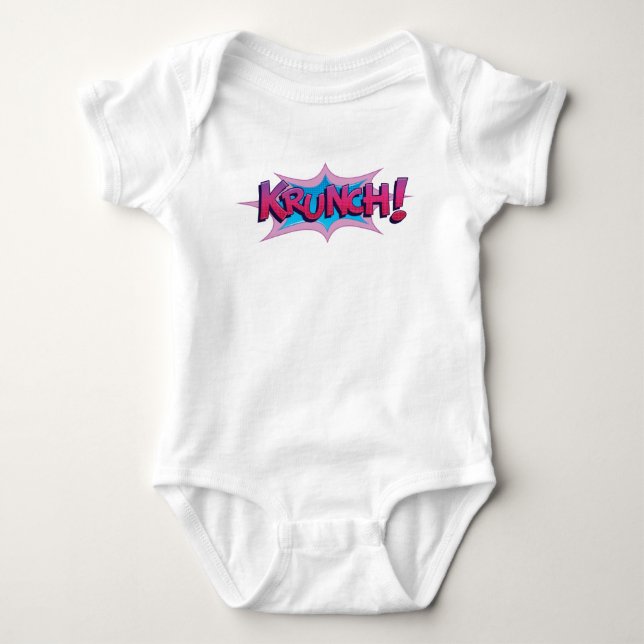 Tecknad Krunch! T-shirt (Framsida)