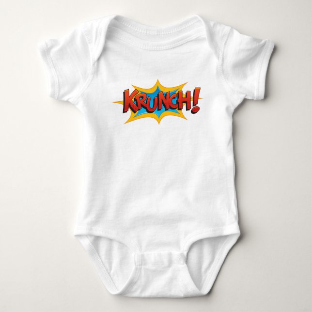 Tecknad Krunch! Tee Shirt (Framsida)