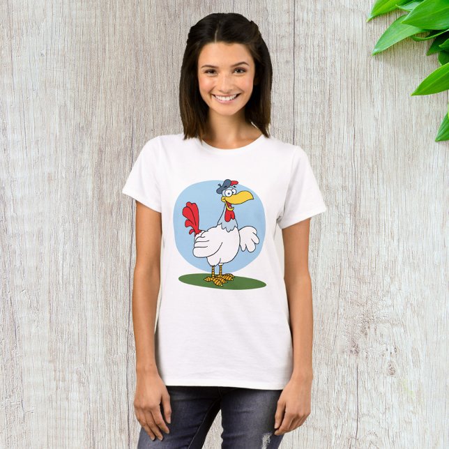 Tecknad kyckling t shirt (Skapare uppladdad)