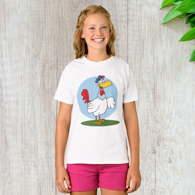 Tecknad kyckling t shirt (Skapare uppladdad)