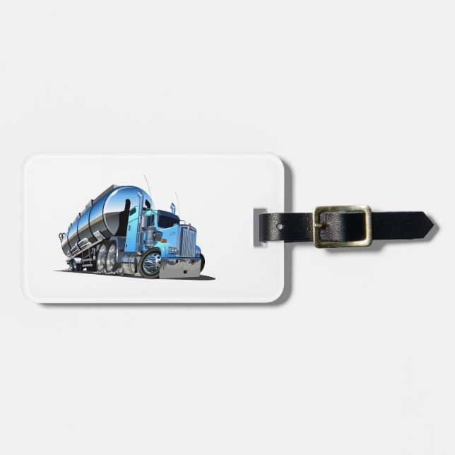 Tecknad lastbil bagagebricka (Horisontell Framsida)