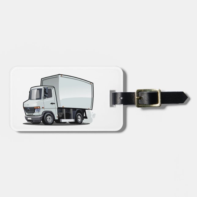 Tecknad lastbil bagagebricka (Horisontell Framsida)