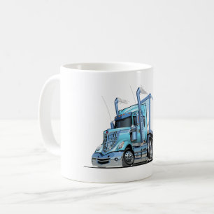 Tecknad lastbil kaffemugg