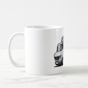 Tecknad lastbil kaffemugg