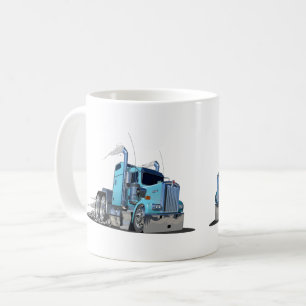Tecknad lastbil kaffemugg