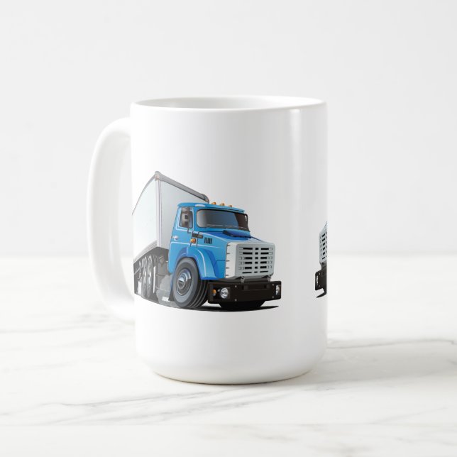 Tecknad lastbil kaffemugg (Framsida vänster)