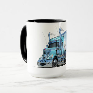 Tecknad lastbil mugg