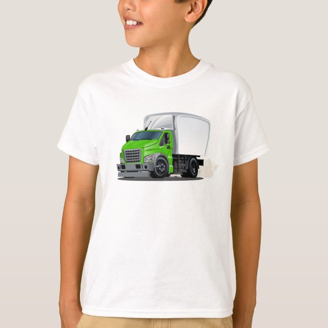 Tecknad lastbil t shirt (Framsida)