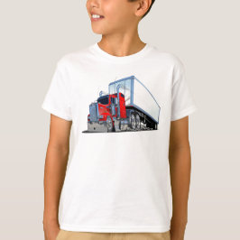 Tecknad lastbil t shirt