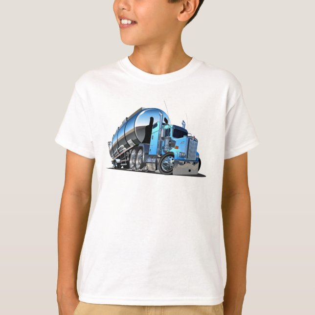 Tecknad lastbil t shirt (Framsida)