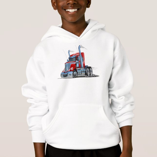 Tecknad lastbil t shirt (Framsida)