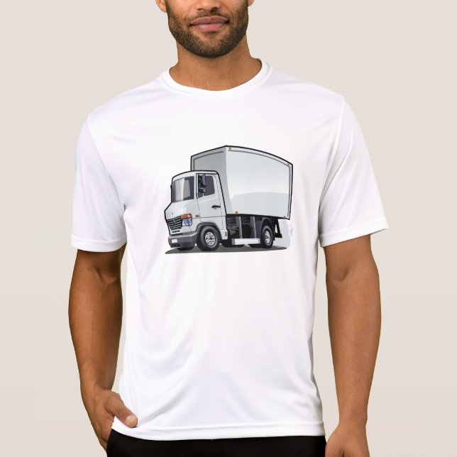 Tecknad lastbil t shirt (Framsida)