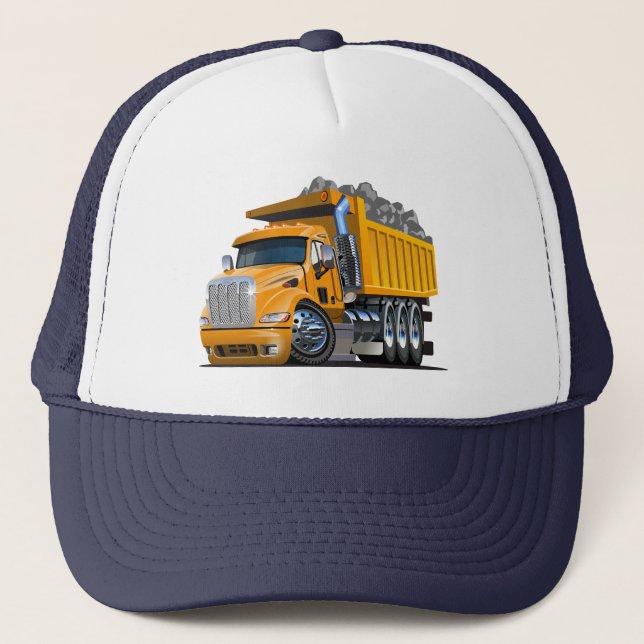 Tecknad lastbil truckerkeps (Framsida)