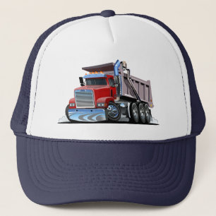 Tecknad lastbil truckerkeps