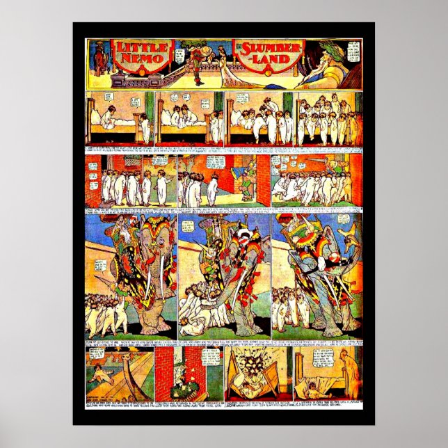 Tecknad-Little Nemo 11 med poster Vintage (Framsidan)