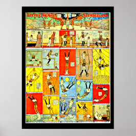 Tecknad-Little Nemo 14 med poster Vintage
