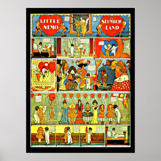 Tecknad-Little Nemo 2 med poster Vintage (Framsidan)